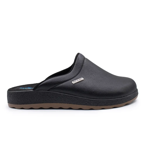 Fly Flot - Synthetic Man Slipper Black