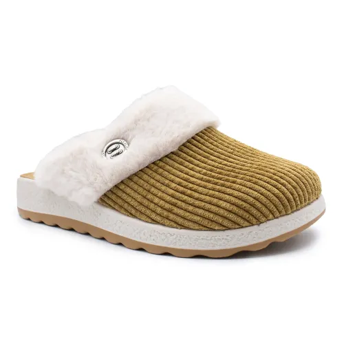 Fly Flot - Cloth Woman Slipper Beige