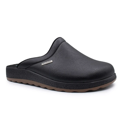 Fly Flot - Synthetic Man Slipper Black