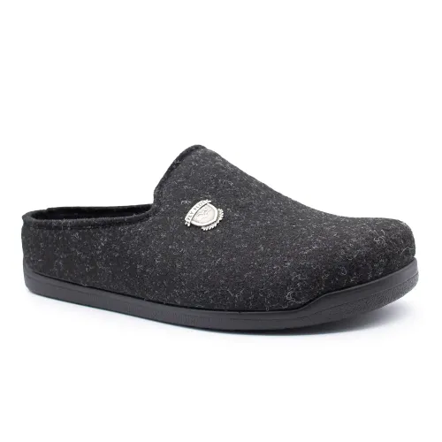 Fly Flot - Cloth Man Slipper Black