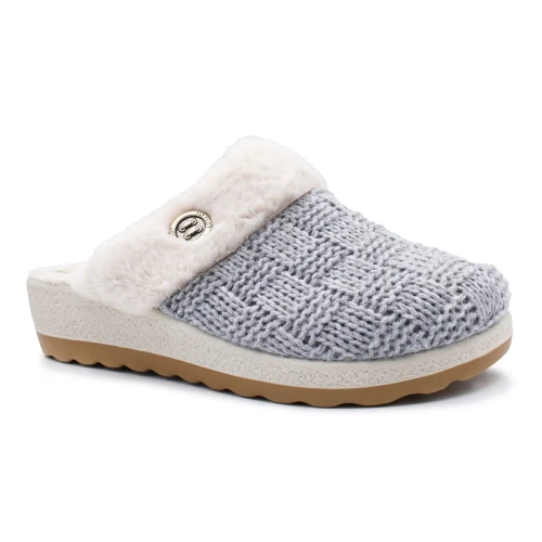Fly Flot - Cloth Woman Slipper Grey