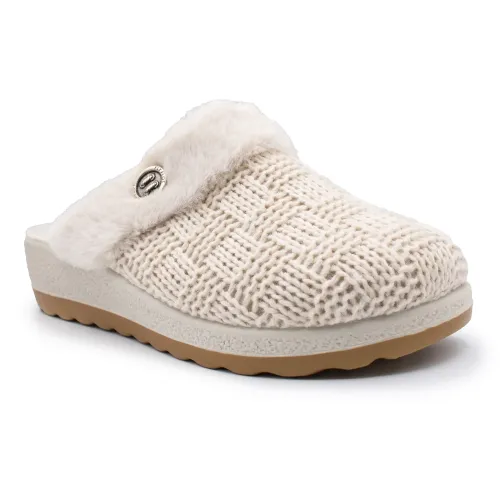 Fly Flot - Cloth Woman Slipper Ivory
