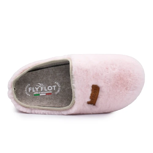 Fly Flot - Cloth Woman Slipper Deep Pink
