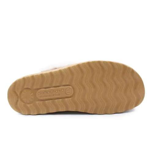 Fly Flot - Cloth Woman Slipper Beige