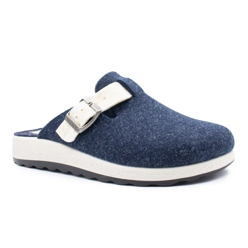 Fly Flot - Cloth Woman Slipper Blue