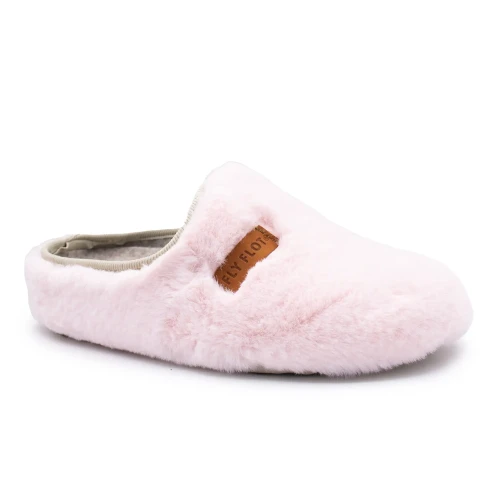 Fly Flot - Cloth Woman Slipper Deep Pink