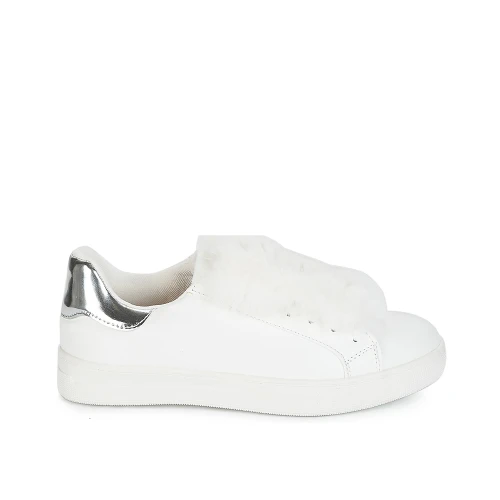 BASKETS ANDRÉ FEMME LEXIE BLANC