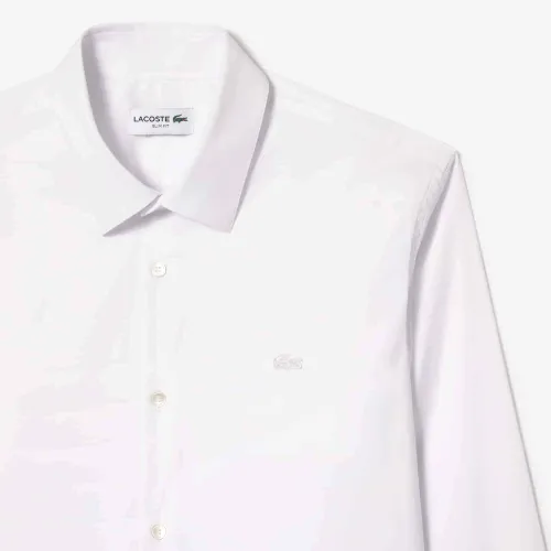 Lacoste Chemise slim fit popeline stretch