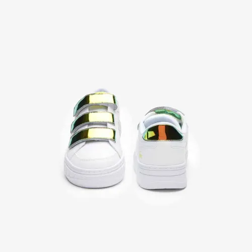 Sneakers L001 bébé Lacoste en synthétique color-block