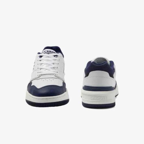 Lacoste Sneakers Lineshot homme en cuir avec col en mesh