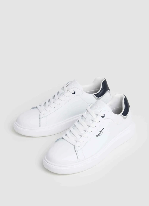 PEPE JEANS | Basket Cuir Casual Homme
