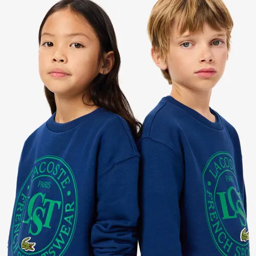 Lacoste Sweatshirt col rond imprimé