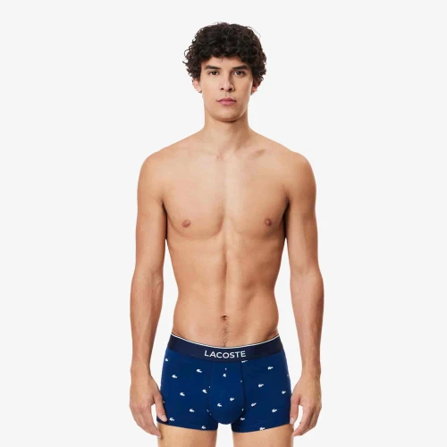 Lacoste Lot de 3 boxers courts signature