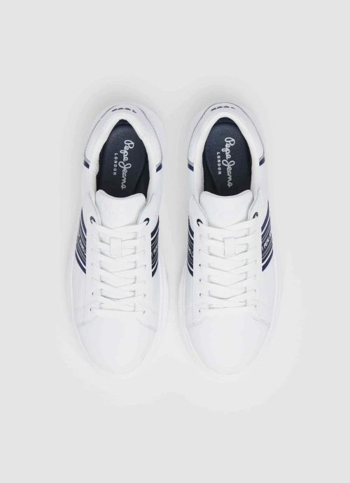 PEPE JEANS | Basket Cuir Casual Homme