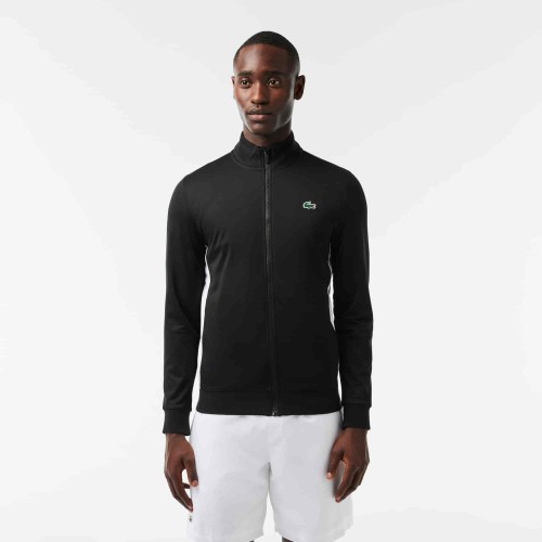 Lacoste Sweatshirt Tennis zippé en tissu indémaillable