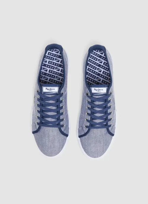 PEPE JEANS | Basket Basse Textile Homme