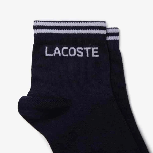 Lacoste Lot de 2 paires de chaussettes basses Sport