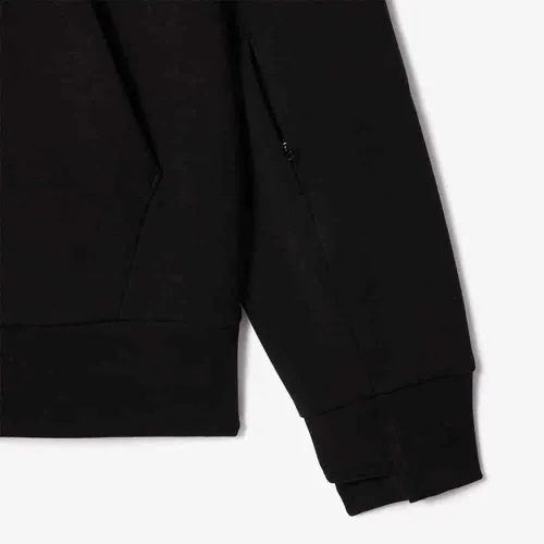 Lacoste Sweatshirt coton avec poche kangourou