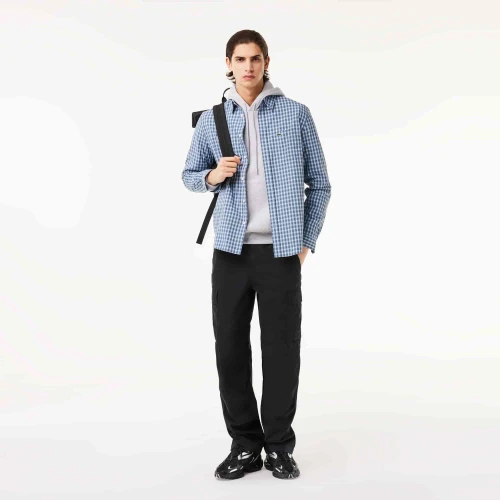 Lacoste Chemise regular fit à carreaux popeline