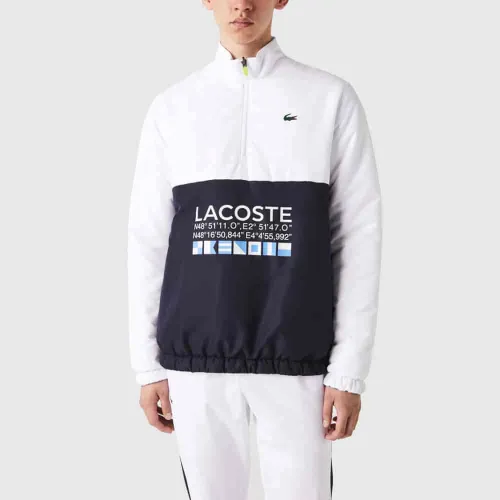 Blouson homme Tennis Lacoste SPORT réversible et déperlant