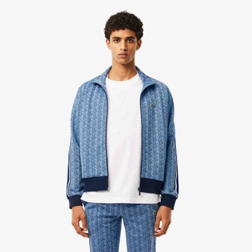 Lacoste Veste de survêtement zippée Paris jacquard