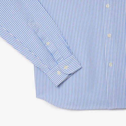 Lacoste Chemise regular fit coton rayée