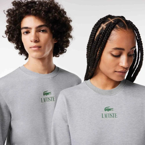 Lacoste Sweatshirt molleton imprimé signature