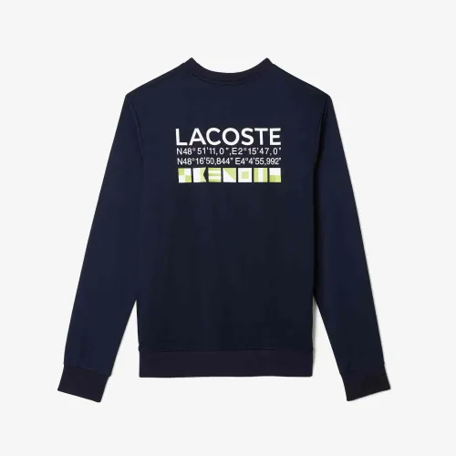 Lacoste Sweatshirt Homme TENNIS IMPRIME
