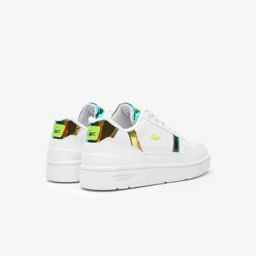 Sneakers T-Clip enfant Lacoste en synthétique