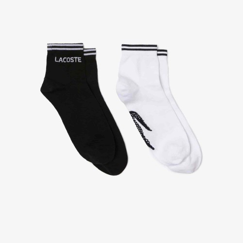 Lacoste Lot de 2 paires de chaussettes basses Sport