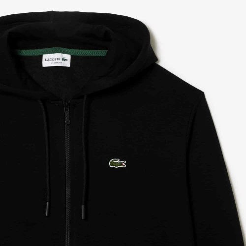Lacoste Sweatshirt à capuche zippé molleton