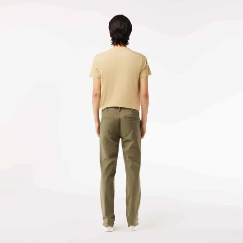 Lacoste Pantalon chino slim fit coton stretch