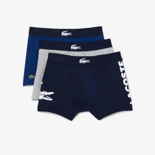 Lacoste Lot de 3 boxers courts imprimé