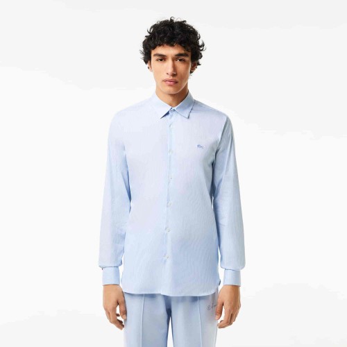 Lacoste Chemise slim fit à carreaux popeline