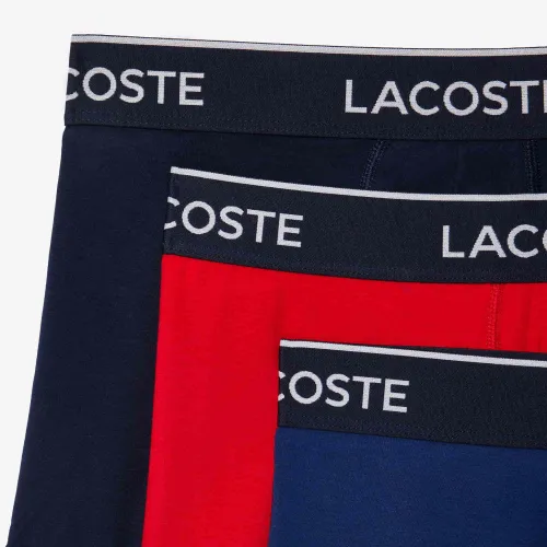 Lacoste Lot de 3 boxers courts stretch