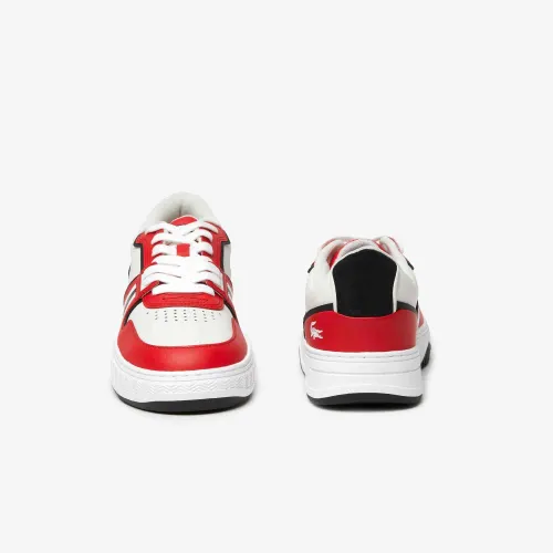 Sneakers L001 homme Lacoste en cuir tons contrastés
