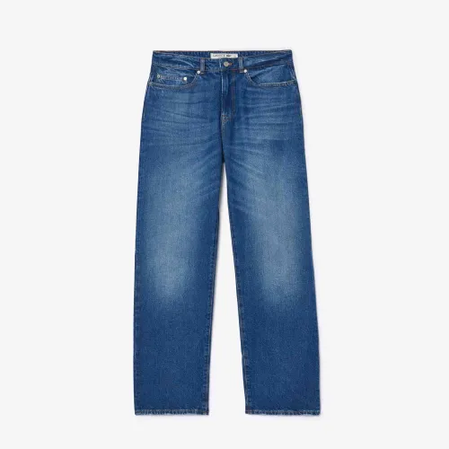 Lacoste Jean 5 poches straight fit indigo