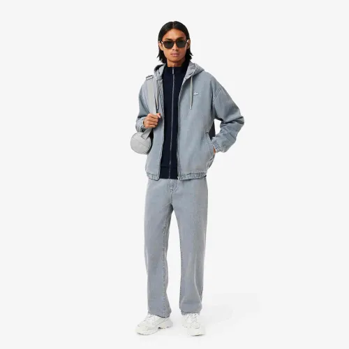 Lacoste Sweatshirt zippé molleton col montant