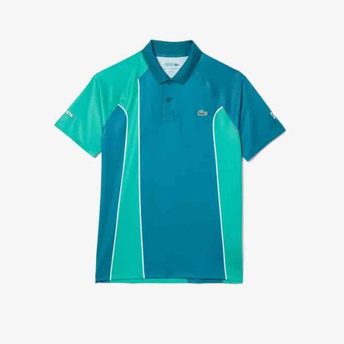 Polo technique homme Lacoste SPORT x Novak Djokovic sans couture