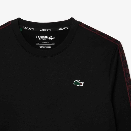 Lacoste Sweatshirt Tennis interlock jacquard