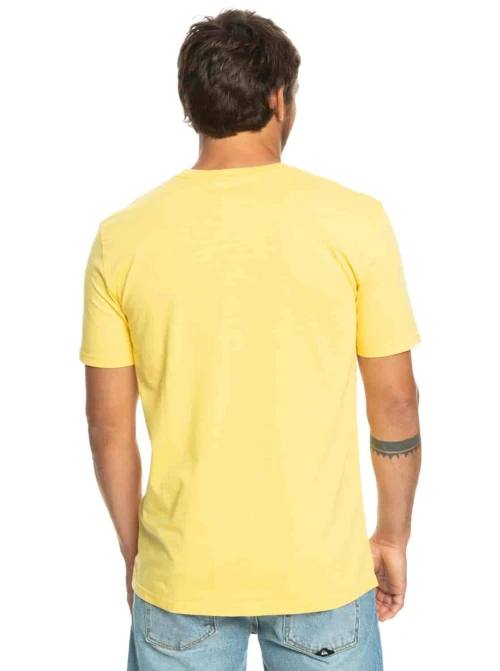 QUIKSILVER | T-shirt Homme Jaune PASS THE PRIDE