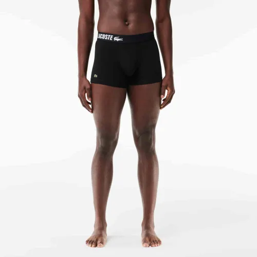 Lacoste Lot de 3 boxers courts coton stretch