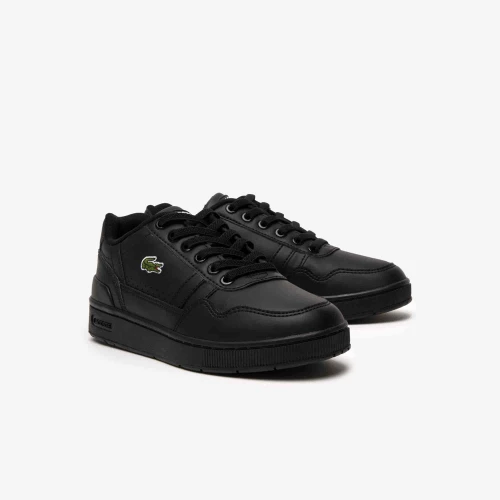 Sneakers T-Clip enfant Lacoste en synthétique avec détail coloré