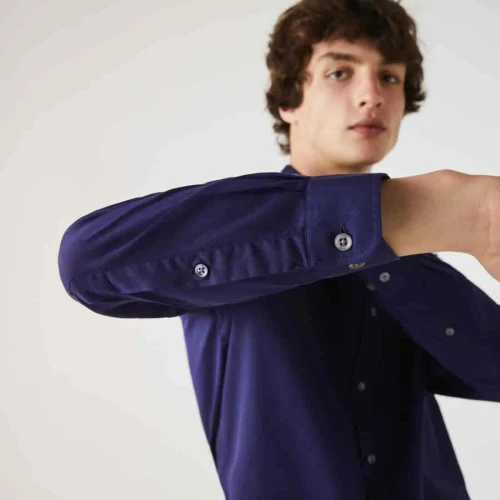 Lacoste Chemise regular fit coton