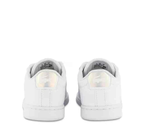 Sneakers Carnaby enfant Lacoste en matière synthétique