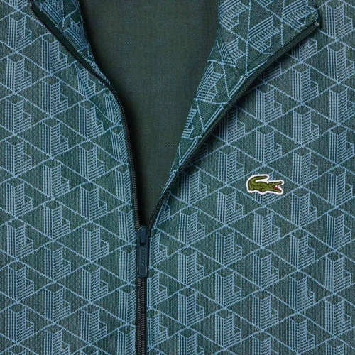 Lacoste Veste de survêtement zippée Paris jacquard