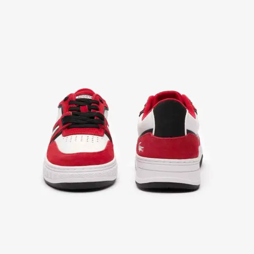 Lacoste Sneakers L001 homme en cuir enduit