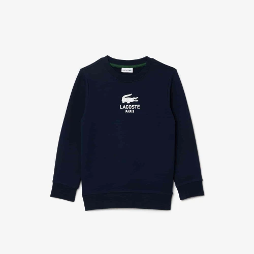 Lacoste Sweatshirt molleton imprimé signature