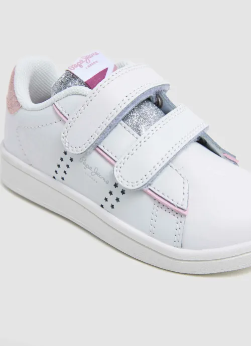 PEPE JEANS | Basket Casual Scratch Fille