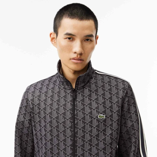Lacoste Veste de survêtement zippée Paris jacquard